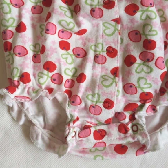 koala baby cherry snap bubble romper playsuit 3 months baby girl - Picture 4 of 5